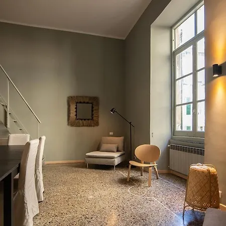 公寓 Embriaci Charme Design Centro Storico Porto Antico Acquario *