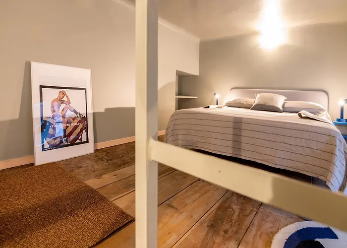 Embriaci Charme Design Centro Storico Porto Antico Acquario דירה